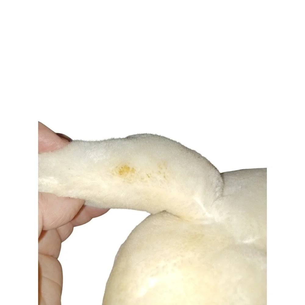 Vintage 24K Special Effects Duck Plush White‎ Orange Green Bow Tie 6 Inch Toy